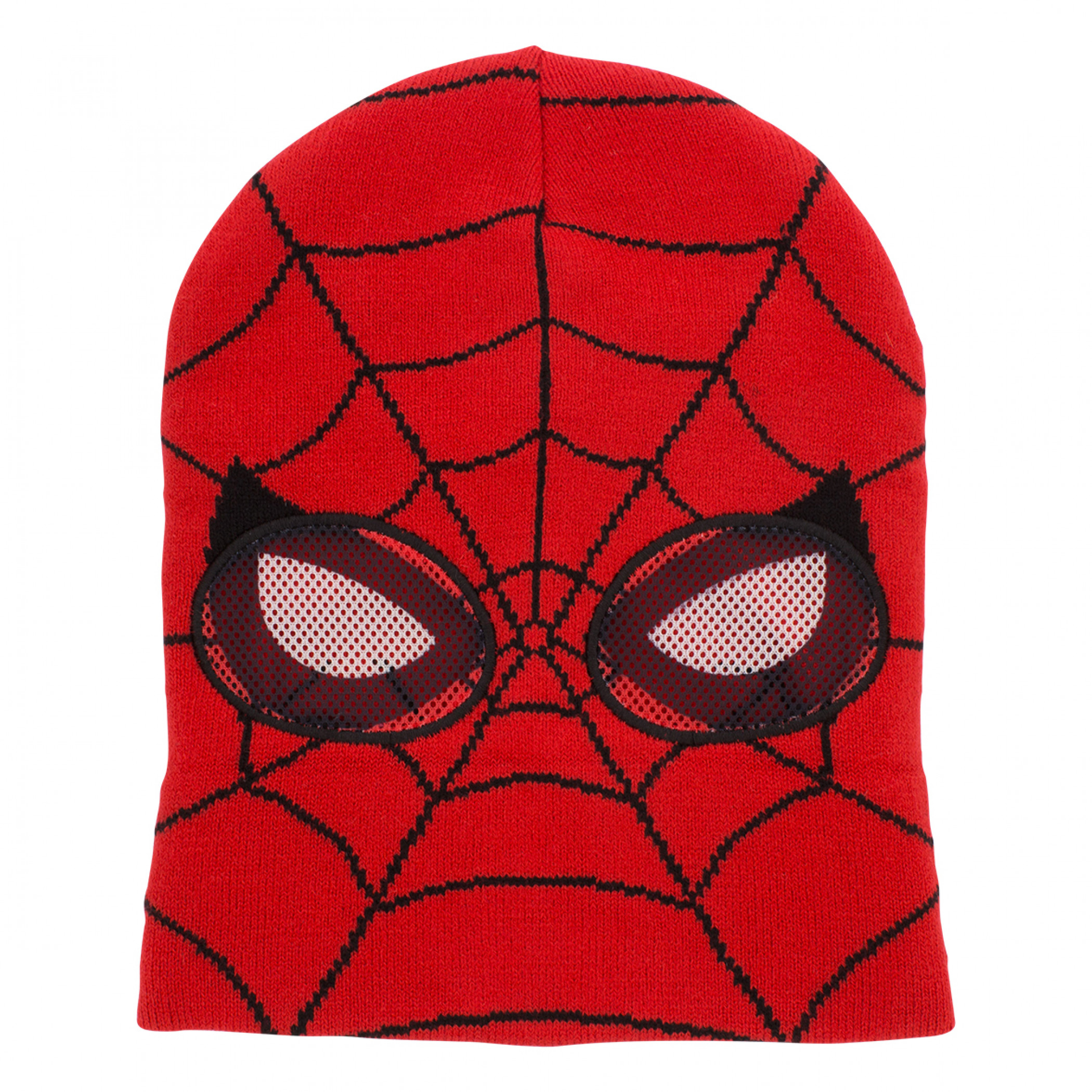 Spider-Man Mask Cuff Knit Beanie